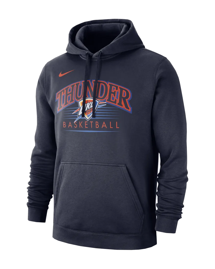 NIKE NBA OKLAHOMA CITY THUNDER CREST HOODY COLLEGE NAVY után €65,00 ...