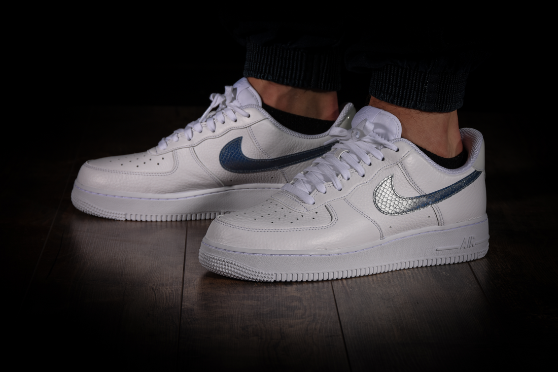 nike air force 1 low lv8 blue snakeskin